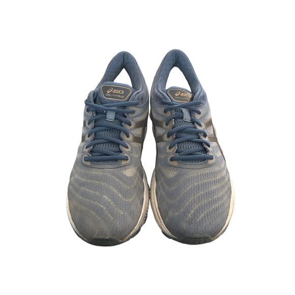 Asics Mens Gel Nimbus 22 1011A680 Blue Copper Running Shoes Sneakers Size 12.5 - Picture 4 of 13
